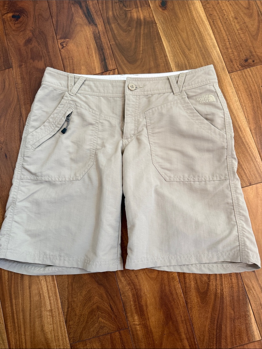 The North Face Women's Light Beige Outdoor Shorts